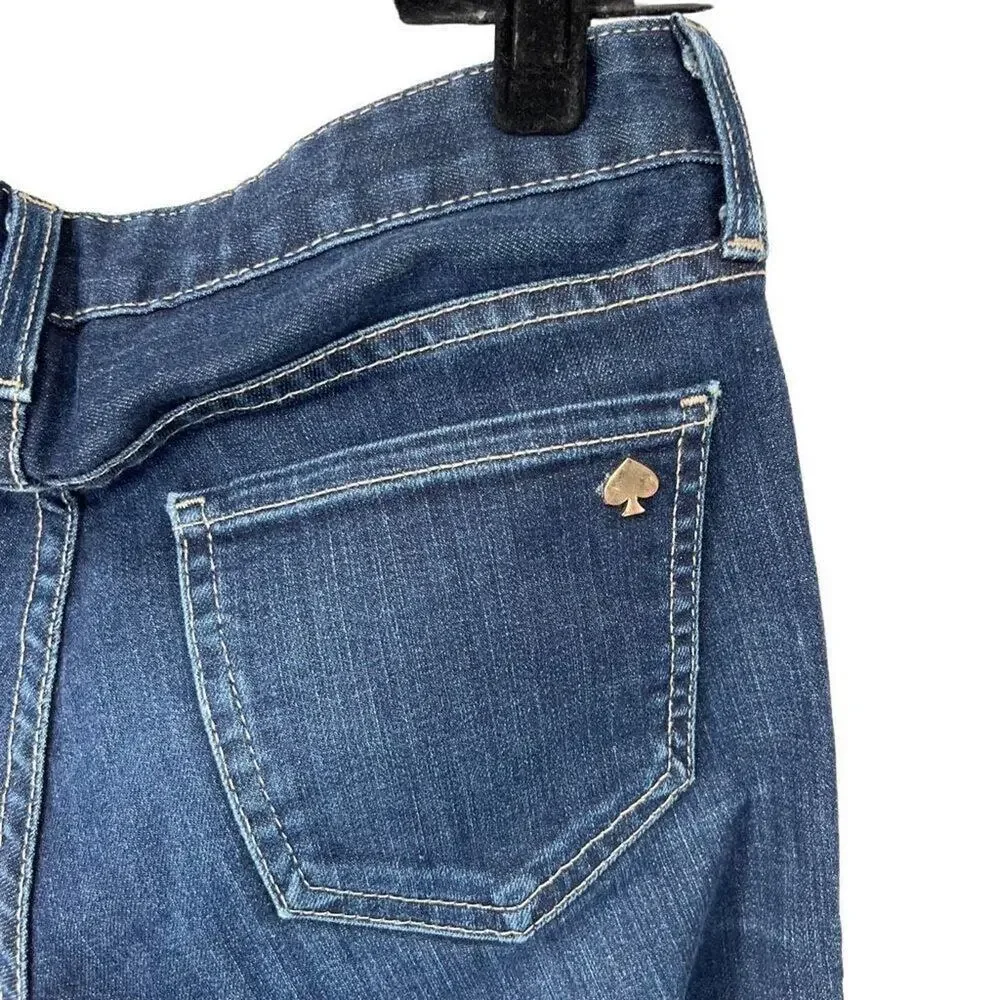 Kate Spade Broome Street Dark Wash‎ Skinny Jeans Sz 24